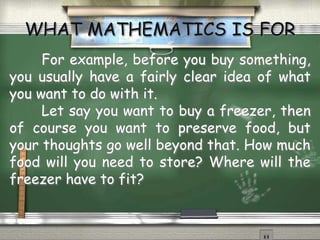 Preserved Math Nature of Math. This is an exploration of Mathematics | PPTX