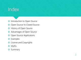 Nature of open source | PPTX