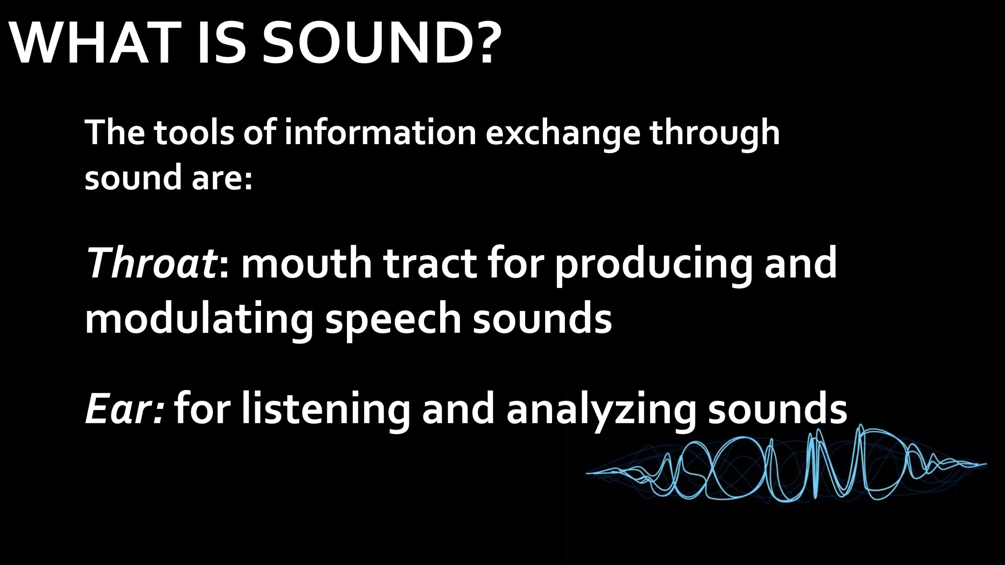 Nature of sound | PPTX