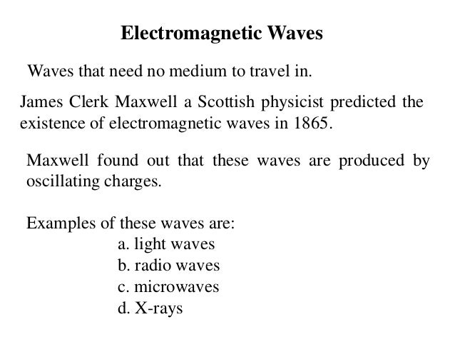 nature of waves nature of waves
