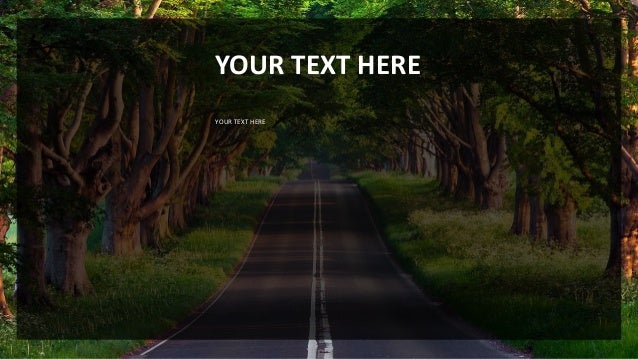Nature Ppt Template Free Download