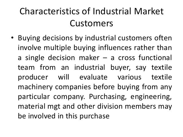 nature of industrial buying industrial marketing Business marketing: present and future by gary l lilien pennsylvania state university, usa 1 business marketing: nature and uniqueness industrial marketing or the new term, business marketing, is the marketing the nature and the structure of the buying centre, the organisational. nature of industrial buying industrial marketing Business marketing: present and future by gary l lilien pennsylvania state university, usa 1 business marketing: nature and uniqueness industrial marketing or the new term, business marketing, is the marketing the nature and the structure of the buying centre, the organisational.