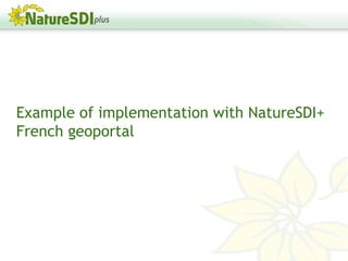 Metadata specification at work: some examples of INSPIRE use cases with ...