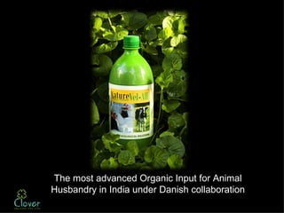 The most advanced Organic Input for Animal
Husbandry in India under Danish collaboration
 