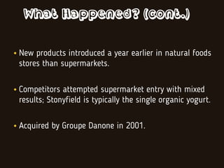 What Happened? (cont.)
•
•
•