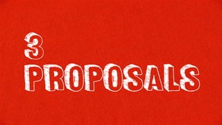 3
proposals
 