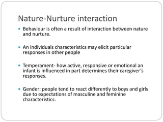 nature and nurture controversy