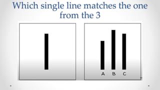 Which single line matches the one
from the 3
 