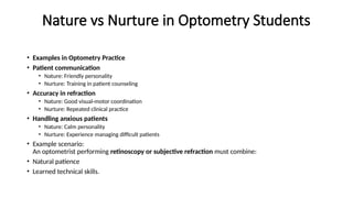 Nature vs Nurture in Personality Development for Healthcare ...