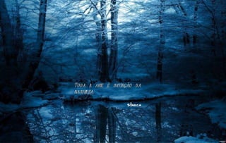 Toda a arte é imitação da natureza. Sêneca 