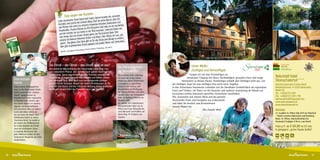 unden…
                                                        Das sagen die K    len Jahren komm
                                                                                          e ich, entweder
                                                                                        vie
                                                                     lieber Hans! Seit                                 Jahr für
                                                 Liebe Annemarie,                               nf bis sechs Mal im
                                                                        t mit meinem Mann fü                   Rabenstein und
                                                 beruflich oder priva                     elachtal zwischen
                                                                        hr ins mittlere Pi                 weg, sie ist wund
                                                                                                                               erbar
                                                 eine Woche oder me                     0 Kilometer weit
                                                  Frankenfels. Un  sere Heimat ist 50                           nn och finden wir
                                                                                            Welt tauschen. De
                                                                          um nichts in der                         lässt. Hier
                                                  und wir würden sie             wieder gern  e ins Tal kommen                  „hei-
                                                  hier etwa  s, das uns immer                  d Natur. Hi er fühlen wir uns
                                                                          zwischen Kultur un                            e zu erleben.
                                                   stimmt die Balance                       für alle Sinne jede
                                                                                                                 Meng
                                                                       e Jahr über gibt es         t praller Natur un
                                                                                                                        d Lebenslust…
                                                   misch“. Das ganz               ltur gepaart mi
                                                                       chsene Ku
                                                    Hier gibt es gewa                                         li 2011)
                                                                                                     Nürnberg, Ju
                                                                                    Christl Gekeler,
                                                                     che Zusendung,
                                                    (Quelle: postalis




                                        Die Dirndl – der Dirndl – das Dirndl: was ist das?                                                                                      Unser Motto:
                                                                                                                                                                                                                                                                  Familie  Natur
                                                                                                                                                                                                                                                                                                           Das Öste

                                        Die natürliche Wärmetönung des Pielachtales begünstigt eine
                                                                                                                           Die Mariazellerbahn –                                                                                                                  Natur-Aktiv
                                                                                                                                                                                                                                                                  Natur-Genuss
                                                                                                                                                                                                                                                                                                           für Druck
                                                                                                                                                                                                                                                                                                           Ferdinan

                                        ganz besondere Pflanze, den Dirndlstrauch (gelber Hartriegel oder                  die Wanderbahn                                       Zünftiges und Vernünftiges                                                        Hunde willkommen


                                        cornus mas). Seine vitaminreichen roten Früchten veredeln die                                                                         Fangen wir mit dem Vernünftigen an:
                                        Pielachtaler zu hervoragenden Marmeladen und Säften, Oliven
                                                                                                                           Sie brauchen nicht unbedingt
                                                                                                                           ein Auto um in das schöne                        behutsamer Umgang mit Natur, Nachhaltigkeit, gesundes Essen sind einige         Naturidyll Hotel
     Steinschaler
                                                                                                                                                                                                                                                                                      Unbenannt-1 1

                                        und samtigen Likör, aber auch zum hervorragenden preisge-                          Gebiet des oberen Pielachtales              Stichwörter zu diesem Thema. Vernünftiges schließt aber Zünftiges nicht aus, von     Steinschalerhof ✶ ✶ ✶ ✶
     Küche                              krönten Dirndl-Schnaps. Wegen der vielen Dirndlstauden im Tal                      zu kommen, es steht Ihnen          der zünftigen Jause bis zum zünftigen Fest reicht unser Angebot.                              Familie Annemarie  Hans Weiß
     Eines unserer Erfolgsgeheim-       (über 40.000 Stück) und der intensiven Nutzung dieser köstlichen                   schon bei der Anreise eine         In den Steinschaler Naturhotels verbinden sich die Dirndltaler Gemütlichkeit mit regionalem   Niederösterreich, A-3203 Rabenstein,
     nisse ist die Steinschaler Küche   Wildfrucht ist seit 2004 das Pielachtal auch das Dirndltal.                        Besonderheit zur Verfügung:
                                                                                                                                                              Essen und Trinken, viel Natur vor der Haustüre und moderne Ausstattung der Räume zur          Warth 20
     welche auch mit der „Grünen                                                                                           die Mariazellerbahn, eine über
                                                                                                                                                              inzwischen weithin bekannten speziellen Steinschaler Gastlichkeit.                            Tel.: +43(0)2722 2281
     Haube“ ausgezeichnet ist.                                                                                             hundert Jahre alte Schmalspur-
                                                                                                                                                              Wir, Annemarie und Johann Weiss und das gesamte                                               Fax: +43(0)2722 2281-799
     Basierend auf vielen regionalen                                                                                       bahn im täglichen Betrieb mit
                                                                                                                           Stunden-Takt.                      Steinschaler Team, sind Gastgeber aus Leidenschaft                                            steinschalerhof@naturidyll.com
     Lieferanten und unseren eige-
                                                                                                                                                                                                                                                            www.steinschalerhof.at
     nen Gärten haben wir unseren                                                                                          Die bereits 1911 elektrifizierte   und laden Sie herzlich zum Kennenlernen
                                                                                                                           Mariazellerbahn fährt von St.                                                                                                    www.steinschalerwiki.at
     eigenen, unverwechselbaren                                                                                                                               unserer Häuser ein.
     Stil entwickelt. Was vor Jahren                                                                                       Pölten durch das Pielachtal bis
     noch undenkbar schien, ist                                                                                            nach Mariazell und befährt auf
                                                                                                                                                                                           Ihre Familie Weiß                                                Anreise
                                                                                                                                                                                                                                                            A1 Ausfahrt St. Pölten Süd, B39 ins Pielach­al
                                                                                                                                                                                                                                                                                                       t
     bei uns heute die Regel: eine                                                                                         ihrem Weg 79 Viadukte und
                                                                                                                                                                                                                                                            – Warth zwischen Rabenstein und Kirchberg
     Wildkräuter Küche in einem                                                                                            Tunnels.
                                                                                                                                                                                                                                                            Bahn: St. Pölten, Mariazellerbahn bis
     Viersterne-Hotel. So wurde in
                                                                                                                                                                                                                                                            Steinschal-Tradigist (190 m vom Hotel)
     der Saison der Wildkräutersa-
     lat in Bio-Qualität mit Dirndl                                                                                                                                                                                                                         Preis p.P.: ab € 64,80 im DZ inkl.
     einer der wichtigsten Salate                                                                                                                                                                                                                           6-gängigem „grüne Haube Buffet“
     in unserem Restaurant. Bei
     jeder Mahlzeit werden sie den
     Steinschaler Biogarten am Teller
                                                                                                                                                                                                                                                            130   240   € 8,20
     wiederfinden.




36                                                                                                                                                                                                                                                                                                    37
 