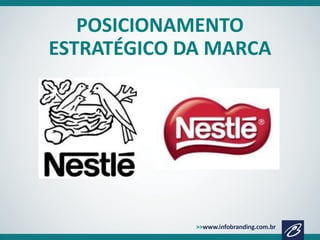 POSICIONAMENTO
ESTRATÉGICO DA MARCA

 