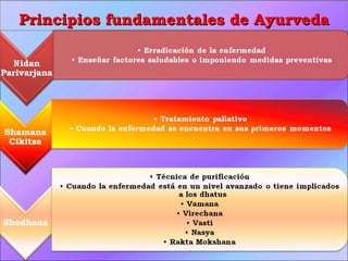 Principios fundamentales de Ayurveda 