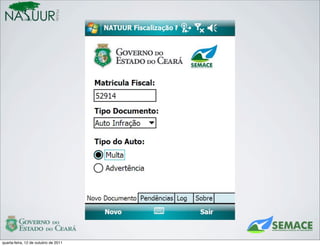 Mobile




quarta-feira, 12 de outubro de 2011
 