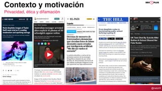 @natzir9
Contexto y motivación
Privacidad, ética y difamación
 