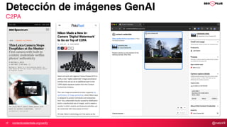 @natzir9
Detección de imágenes GenAI
C2PA
contentcredentials.org/verify
 