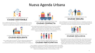 6
Nueva Agenda Urbana
 