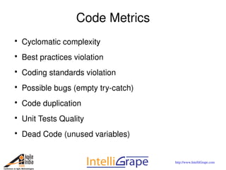 Metrics for Agile Projects