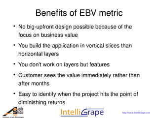 Metrics for Agile Projects