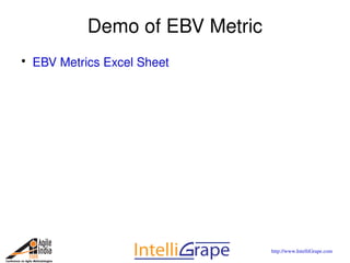 Metrics for Agile Projects
