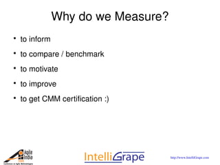 Metrics for Agile Projects