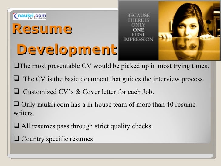 Professional resume writing naukri