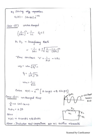 Na unit 2 jntu network analysis notes | PDF