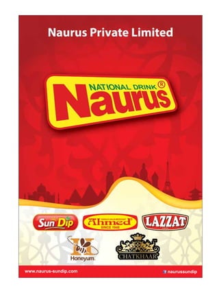 NAURUS SUNDIP FOOD PRODUCTS CATALOG 