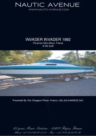 INVADER INVADER 1992
Provence Côte d'Azur, France
9,750 EUR
Presented By: Eric Chappuis Phone: France (+33) (04) 94405532 Cell:
 