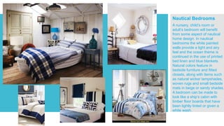 Nautical style interior design | PPTX