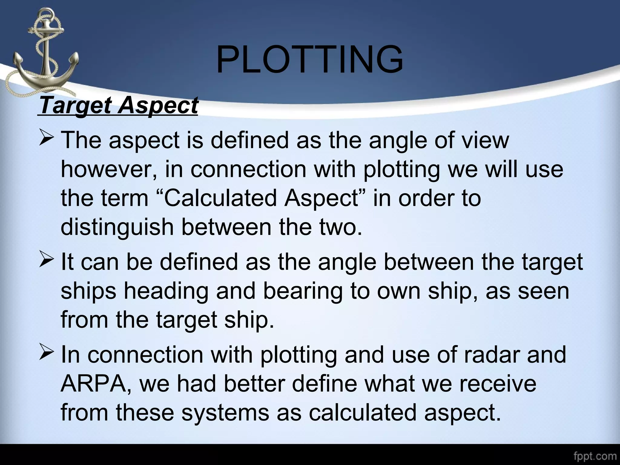 Nav 6 RADAR ARPA | PPT
