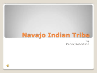 Navajo Indian Tribe By Cedric Robertson 