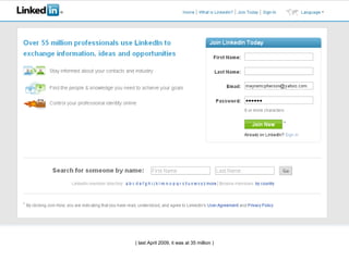 ( last April 2009, it was at 35 million ) 