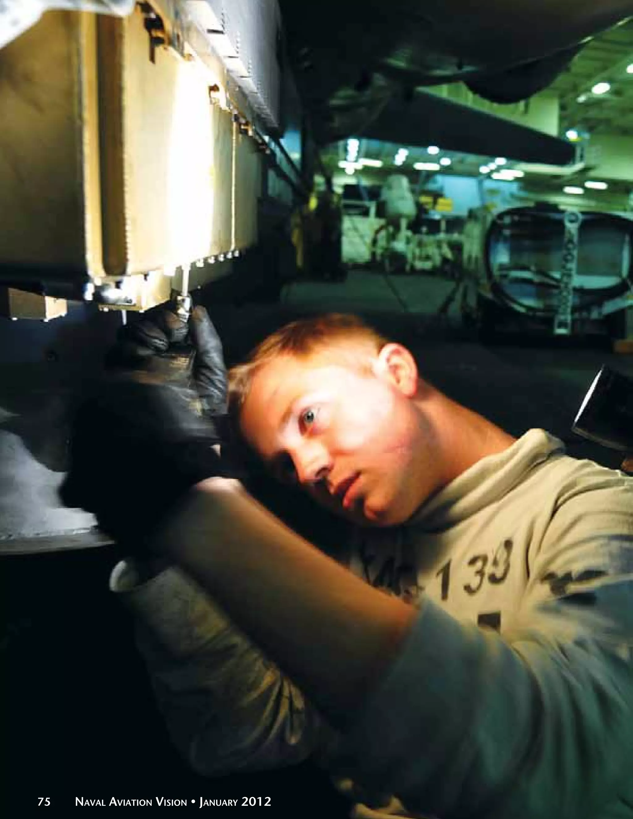 75   Naval Aviation Vision • January 2012
 
