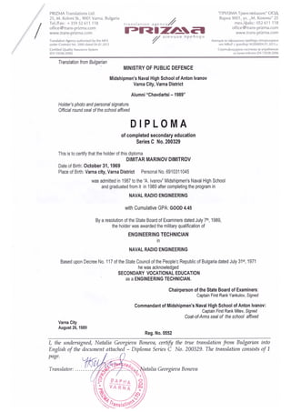 Naval high school diploma