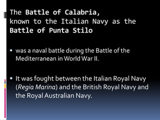 Italian battleship Giulio Cesare firing during the battle