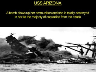 Pearl Harbour is an inlet to OAHU, Hawaii, 10 km west of Honolulu
