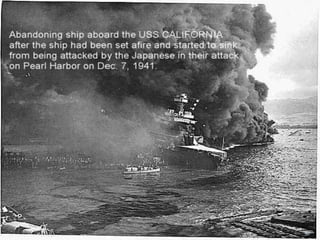 Very difficult to attack pearl Harbour without being detected by US or merchant ships. 82