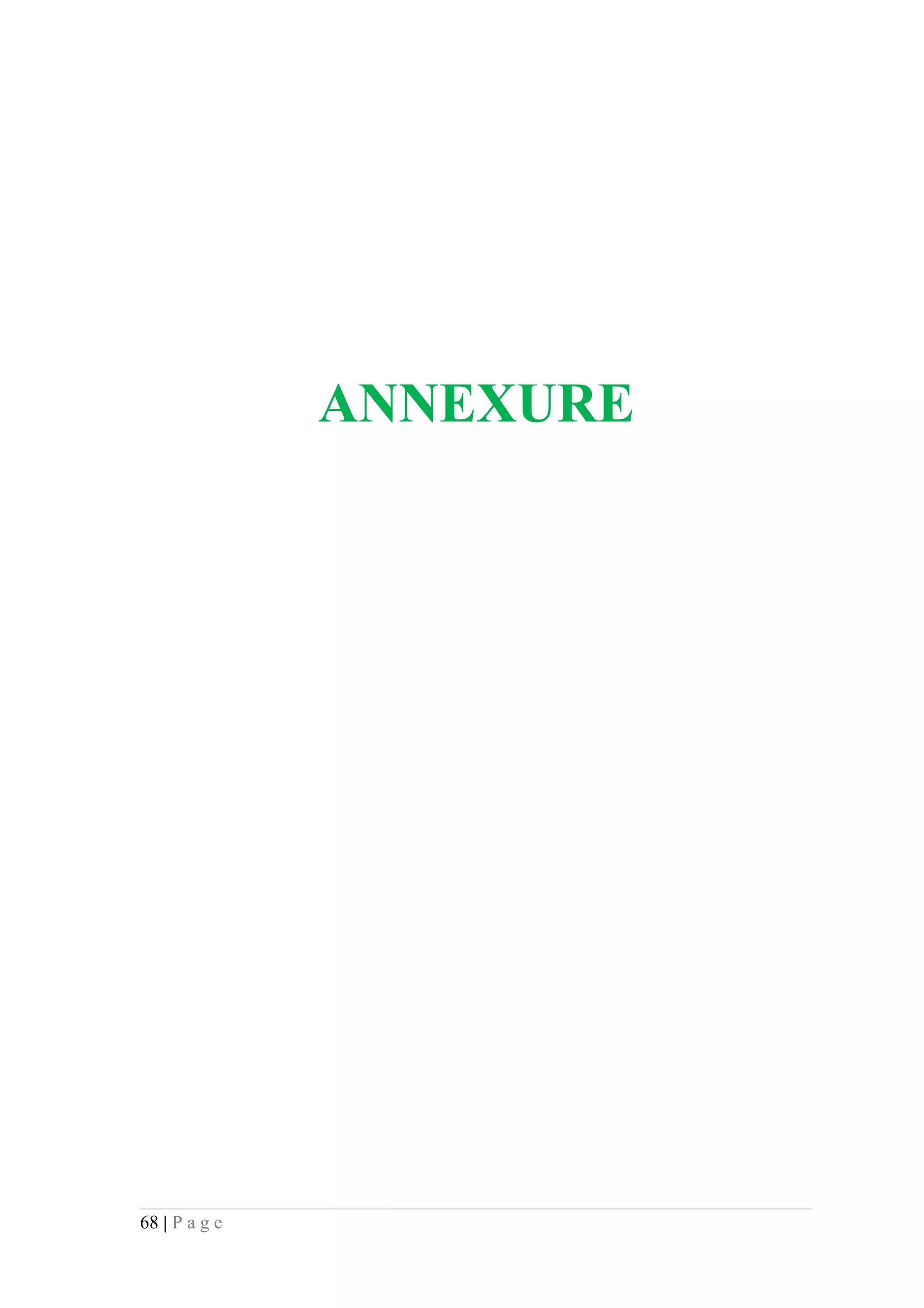 ANNEXURE




68 | P a g e
 