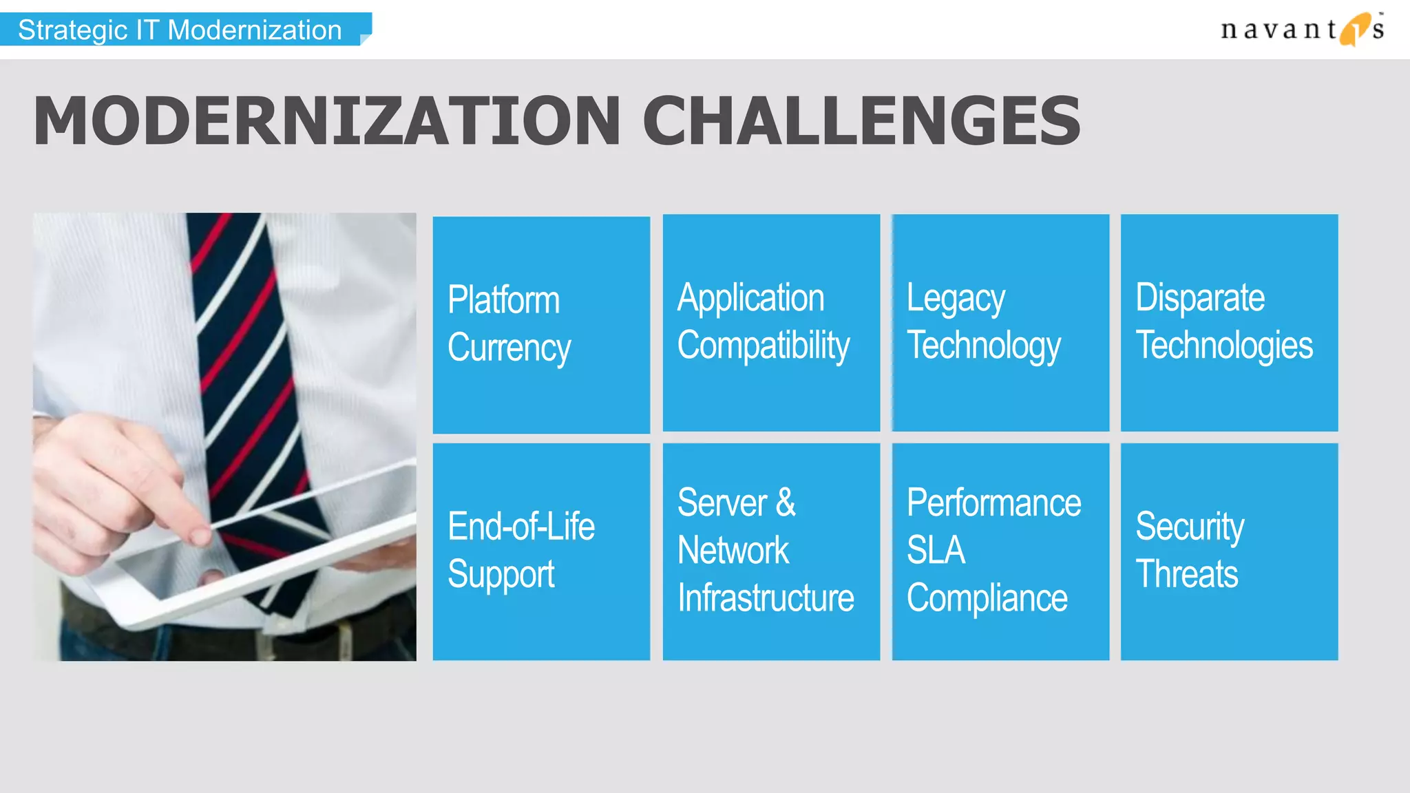 Strategic IT Modernization


 IT INNOVATION TRENDS
 
