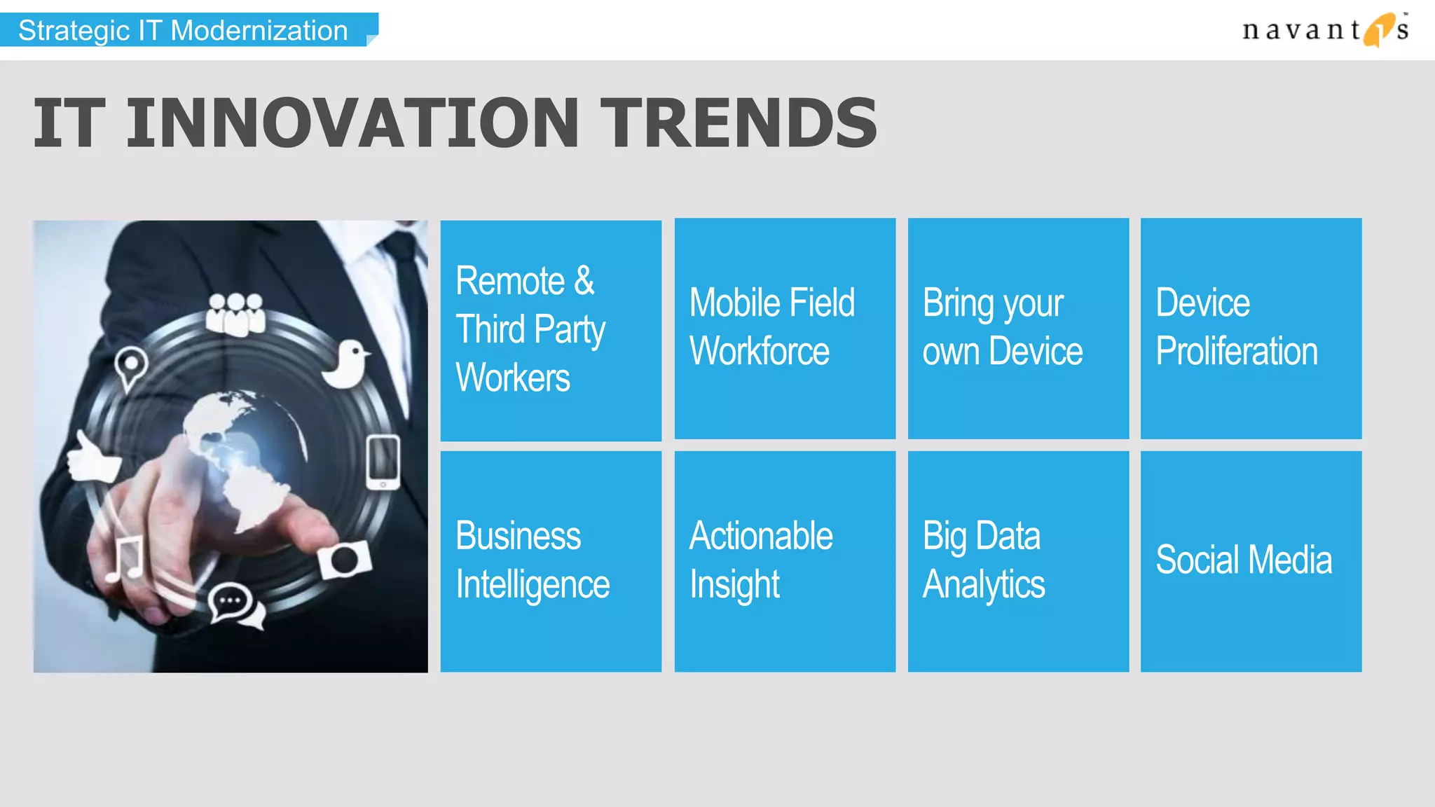 Modernization


6 STEPS TO REDUCE IT COMPLEXITY
 