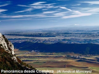 Panorámica desde Costalera (Al fondo el Moncayo)
 