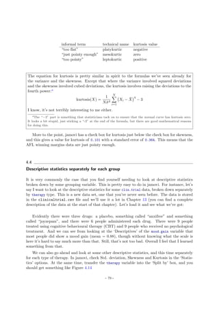 Descriptive statistics — Learning statistics with jamovi