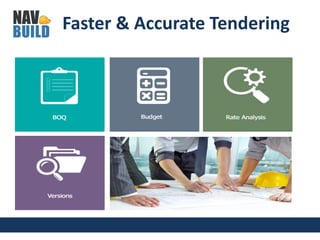Faster & Accurate Tendering
 