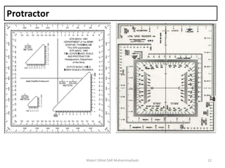 Protractor
Materi Diklat SAR Muhammadiyah 12
 