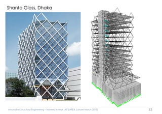 Innovative Structural Engineering – Naveed Anwar, AIT (IAPEX, Lahore March 2015) 53
Shanta Glass, Dhaka
 