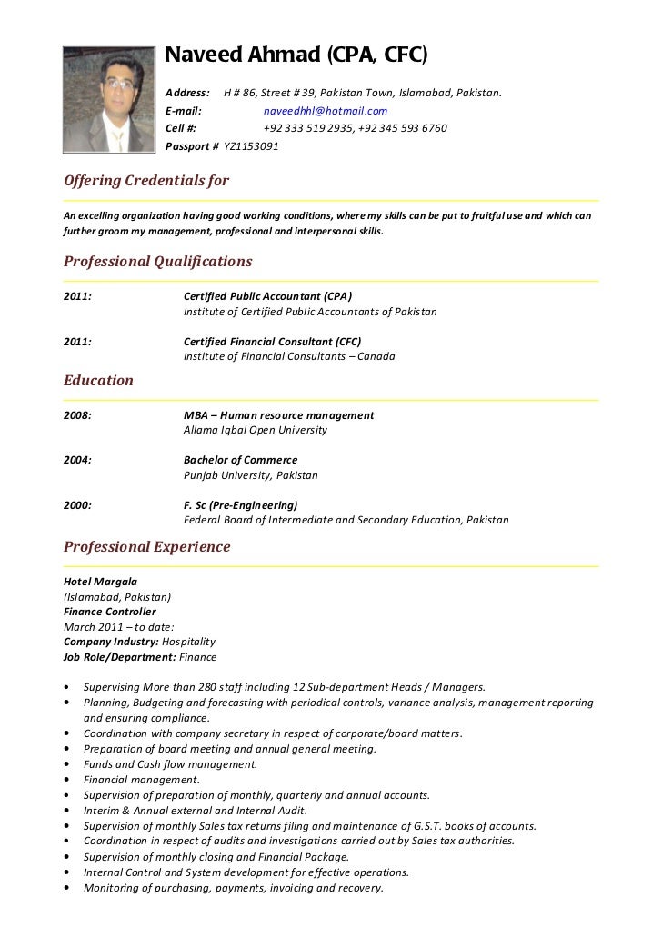 resume format for in pakistan free naveed cv resume format for in pakistan free naveed cv