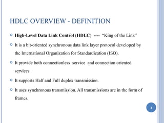 HDLC, PPP and SLIP | PPT