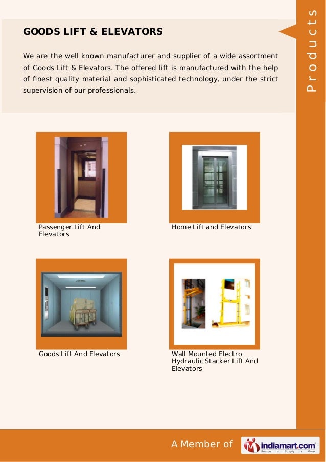 Naveen Elevators, Faridabad, Goods Lift & Elevators