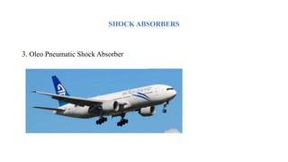 SHOCK ABSORBERS
3. Oleo Pneumatic Shock Absorber
 